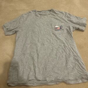 Vineyard Vines Light Gray Short Sleeve Tee